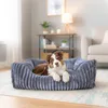 4L Textil BELLA Hundebett Plüsch für kleine Hunde, Weiches Produktbild-Vorschau 5