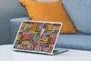 MuchoWow® Laptop Aufkleber Sticker Cover Haus - Regenbogen Produktbild-Vorschau 4