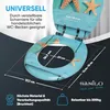 SANILO® WC-Sitz mit Absenkautomatik Starfish, Produktbild-Vorschau 4