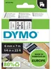 DYMO D1  Schriftband 43613   6mmx7.0m schwarz->weiß Produktbild-Vorschau 11