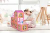 Domeček pro panenky pro 2 panenky nábytek 129 kusů velký - Náhled obrázku produktu 12
