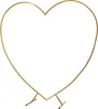2,1x2m arche de mariage en forme de coeur métal fleurs Voir les images du produit 5