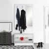 Vestiaire mural JANA avec miroir & armoire à chaussures Voir les images du produit 8