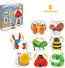 CzuCzu Puzzle Robaczki Czworaczki dla Dzieci - 91828 Podgląd zdjęcia produktu 8