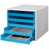 M&M Schubladenbox  ocean-blue 30050961, DIN A4 mit 5 Produktbild-Vorschau 1