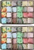 Socken Organizer 2 Stück 24 Zellen Aufbewahrungsboxen für Produktbild-Vorschau 1