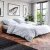 Wolkenfeld Bettwäsche 155x220 Baumwolle Hellgrau - Produktbild-Vorschau 9