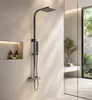 CALEA - Deszczownica z baterią termostatyczną - Gun Metal Podgląd zdjęcia produktu 1
