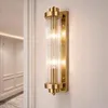 Wandleuchte aus Metall und Glas Marsen Gold Produktbild-Vorschau 3