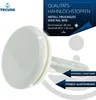 A close-up product shot with marketing text overlays. Produktbild-Vorschau