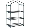 GARDEBRUK® Serre de jardin plastique 3 étagères porte Voir les images du produit 3