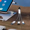 INF Redukce / rozbočovač USB-C na 3× USB Černá Náhled obrázku produktu 3
