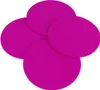 Untersetzer 4erSet Filz pink Ø12cm Glasuntersetzer rund Produktbild-Vorschau 2