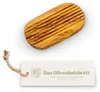 Seifenablage oval geriffelt aus Olivenholz Produktbild-Vorschau 5