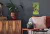 MuchoWow® Poster Känguru - Blumen - Jung 20x40 cm - Plakat Produktbild-Vorschau 2
