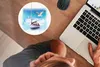 MuchoWow® Mauspad Mousepad Boot - Vogel - Meer - Aquarell Produktbild-Vorschau 3