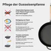 Premium Gusseisenpfanne 28 cm tief Induktion mit Produktbild-Vorschau 9