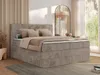 MKS MEBLE Boxspringbett 180x200 Hellbraun Cord, Produktbild-Vorschau 1