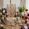 250g Strickgarn Macrame Ideo Unifarben Makramee Häkelgarn Produktbild-Vorschau 6