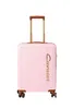 Koffer Pink 55 cm, Handgepäck Hartschalenkoffer Trolley Produktbild-Vorschau 1