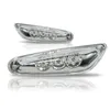 2 LED Seitenblinker Set klarglas chrom BMW 3er E46 5er E60 Produktbild-Vorschau 7