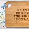 Mr. & Mrs. Panda Holzbrett Spruch Ziehvater Held - Produktbild-Vorschau 3