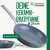 Chefkoch trifft Fackelmann Keramik-Pfanne 28 cm aus Produktbild-Vorschau 1