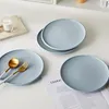 Teller set 4er Ø21,8 cm Keramik Speiseteller Salatteller Produktbild-Vorschau 3