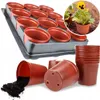 Gardenline Set Mit 12 Töpfen + Untertasse Eda3083 Produktbild-Vorschau 6