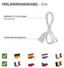 Verlängerungskabel – 3m, weiss Productafbeelding-voorbeeld