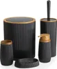 HowHomely Ensemble de salle de bain, 5 pièces d'accessoires Voir les images du produit 1