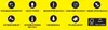 A yellow background with multiple icons and text describing product features. Produktbild-Vorschau