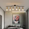 ZMH Plafondlamp, zwarte plafondlamp voor de woonkamer met 6 Productafbeelding-voorbeeld 13