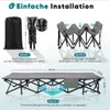 Sekey campingbed, geschikt tot 250 kg, opvouwbaar veldbed Productafbeelding-voorbeeld 9