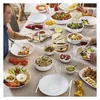 Luminarc Diwali Speiseteller 6er Set 25cm Opalglas Weiß Produktbild-Vorschau 11