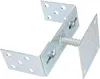 A metal bracket for mounting a post. Náhľad obrázku produktu