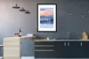 MuchoWow® Gerahmtes Poster Schnee - Himmel - Wald - Winter Produktbild-Vorschau 5