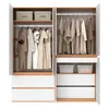 Kleiderschrank 180x50x200, 6 Türen, 2 Kleiderstangen, 5 Produktbild-Vorschau 5