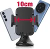 A car phone holder with two smartphones inserted to show its adjustable width. Produktbild-Vorschau