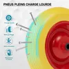 Wiltec Roue complète increvable 3.50-8 pour Diable – 365 x Voir les images du produit 2
