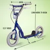 Apollo Retro Scooter - Paradise Blau Produktbild-Vorschau 2