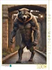 CALVENDO Puzzle Werwolf durchstreift alte Ruinen | 1000 Produktbild-Vorschau 1