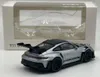 Porsche 911 GT3 RS 2022 silbermetallic/dekor Norev 1:43 Produktbild-Vorschau 2