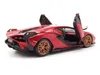A red Lamborghini Sian FKP 37 model car with its doors open, displayed on a white background. Anteprima dell’immagine prodotto