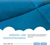 DD Gewichtsdecke | Adults | Baumwolle | Blue | 135x200 | Produktbild-Vorschau 5