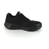 A black Skechers Arch Fit shoe is shown from the side against a white background. Produktbild-Vorschau