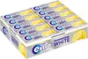 A display box of Extra Professional White Citrus flavored chewing gum. Produktbild-Vorschau