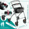 ELONEO Wohnungsrollator 54cm breit, faltbar und leicht, Produktbild-Vorschau 3