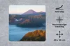 MuchoWow® Mauspad Mousepad Vulkan - Natur - Nebel 20x20 cm Produktbild-Vorschau 2