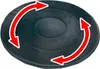 A black rotating cushion with red arrows indicating rotation. Anteprima dell’immagine prodotto